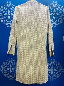 Embroidered Beige Kurta In Good Condition 😍😍😍