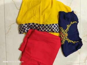 Beautiful 3 Piece Indowestrn Dress