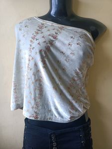 Velvet Floral Top