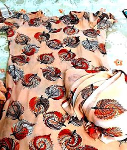 Silk Salwar Suit With Duppata Donation