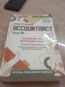 Cbse Class 12 Accountancy Part Volume 1