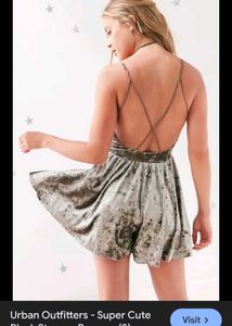 Silver Disco Playsuit 🪞💎🎙️📽️💍🔍