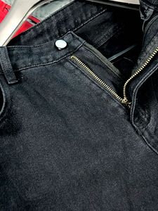 Black Straight Leg Jeans