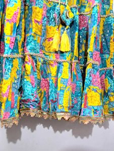 Multicolor Umbrella Suit