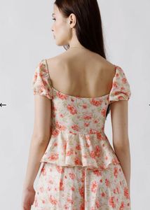 Floral Wrap Top - Cute &amp; Trendy