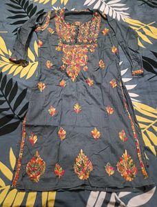 Embroidered Kurti Tunic