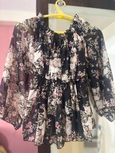 Floral Off-Shoulder Top