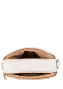 White Teaxtured Medium SLING HANDBAG Kleio