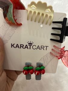 Hair Clip &amp; Scrunchie Set