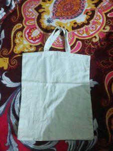 Plain Canvas Tote Bag