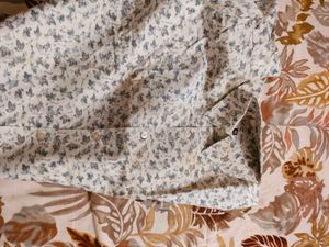Floral Print Long Sleeve Shirt
