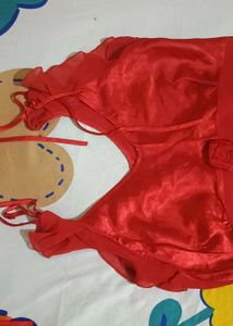 Red vintage top