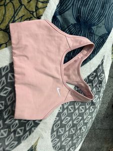 NIKE PINK SPORTS BRA