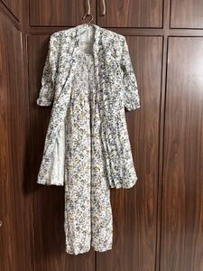 Floral Smocked Jumpsuit