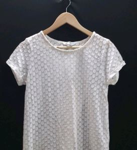 Max Women Off White Top🤍