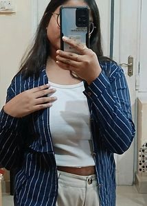 Cotton Lining Blue Shirt