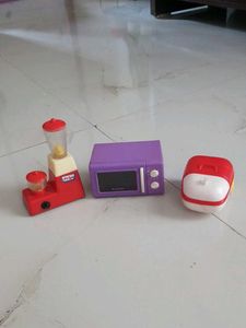 Microwave, Mixer VaccumeCleaner toys and other