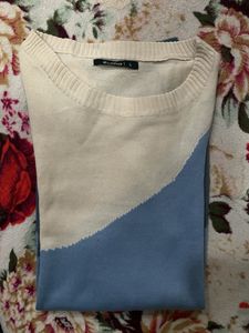 Color Block Knit Sweater
