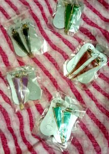 Triangle Drop Earrings (Pack Of 5)