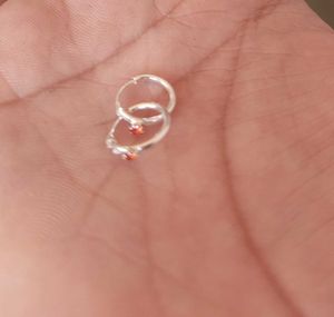 Pure Silver Earring/nosepin