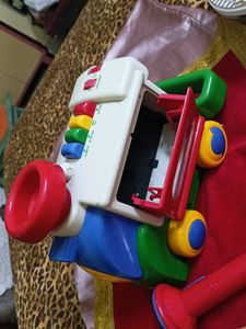 Engine Toy With Cassette Antique Piece