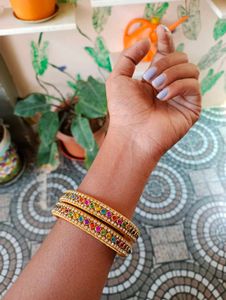2.6 Size Multi Colour Bangles