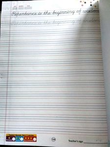 Ink Wave Cursive Writing Book| For Class 1 2 3