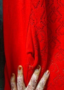 Red Woolen Set