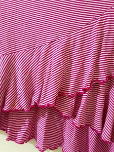 Pink Stripped Skirt