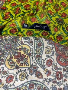 Green Printed Kurti | XXL