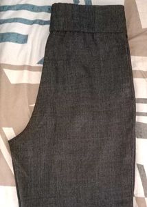 Straight High Waist  Trousers Pant