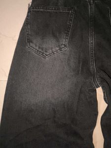 Ultra Baggy Y2k Streetwear Denim Black Washed Jean