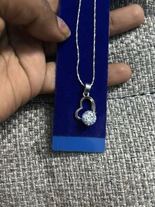 Heart Pendant AD Necklace