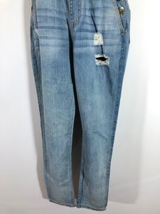 Blue Ripped Dungaree (Women’s)