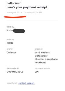 Cellcore Bluetooth Neckband, New