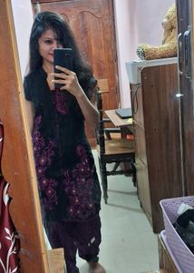 Black Patiala With Kurti