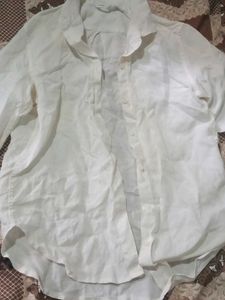 White Linen Shirt
