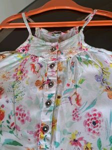Beautiful   Floral Print Jumpsuit  For 👧 Girl