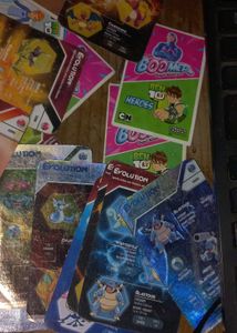 Kelloggs Pokemon Cards,  Boomer Ben10 Cards