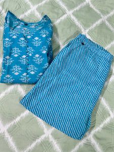 Cotton Kurta Set