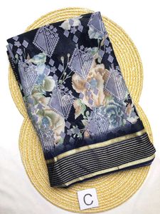 Elegant Floral Print Saree