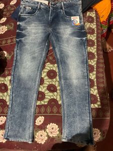 Blue Denim New Jeans For Men