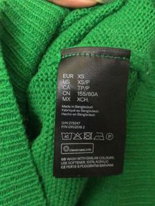 H&amp;M Green Pullover Sweater