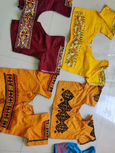 5 Purest Cotton NEW shantiniketan Blouses