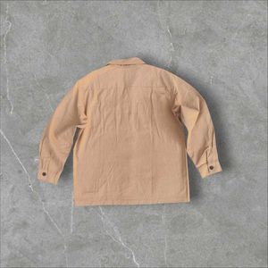 Khaki Button-Down Shirt