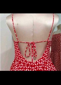 Red Wheel Off Shoulder