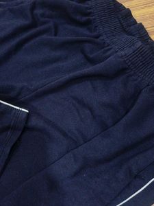Navy Blue Track Pants Purecotton