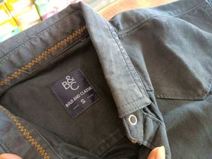 Hard Cotton Shirt For Overlap