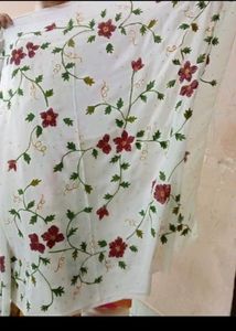 Pure Georgette Hand Paint Saree