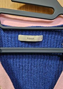 Color Block Cardigan